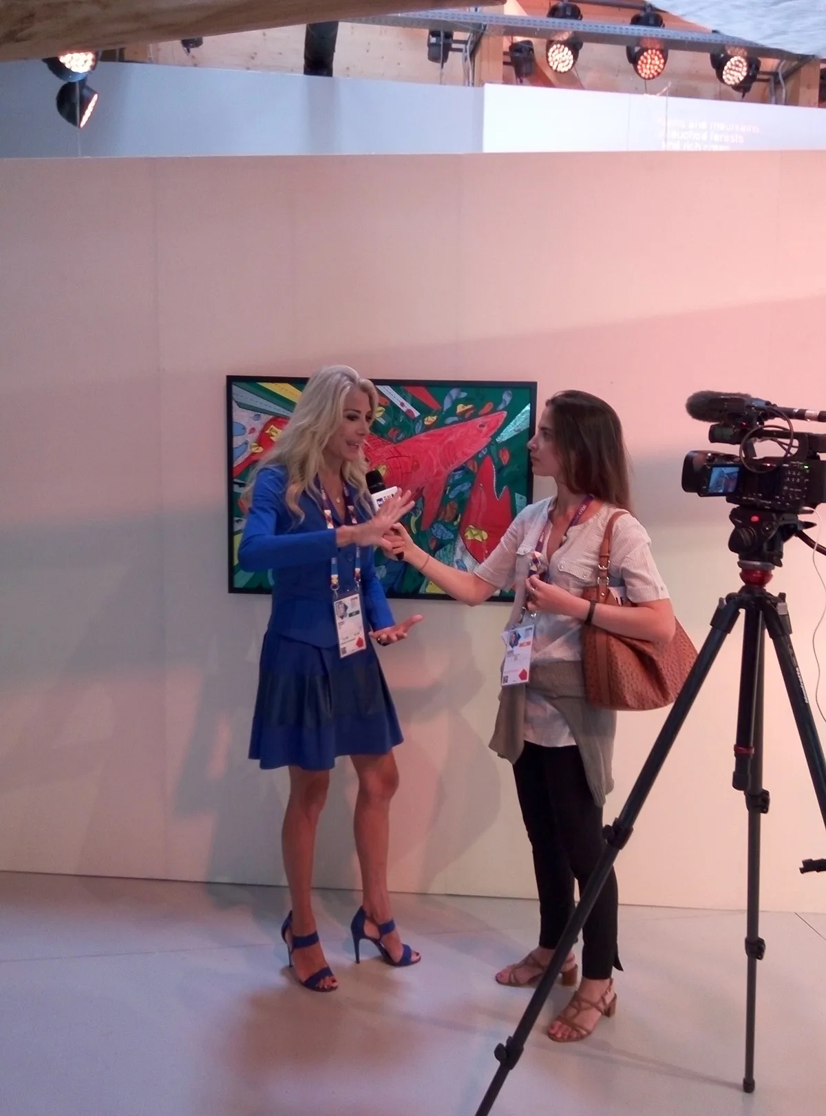 Gabriella Carlucci, Milano Expo Circle of life exhibition