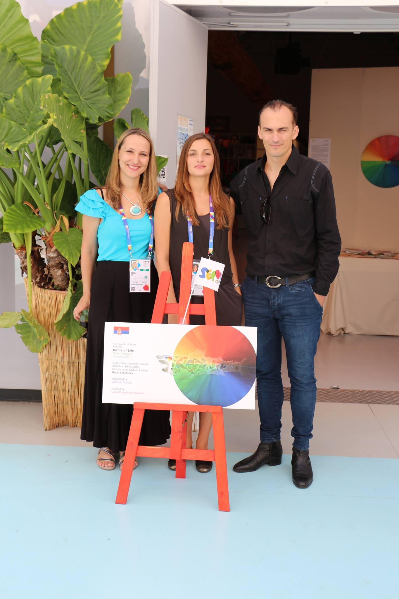 Sandra Vucicevic, Aneta Ilic, Marko Gavrilovic Circle of Life, Milan EXPO 2015
