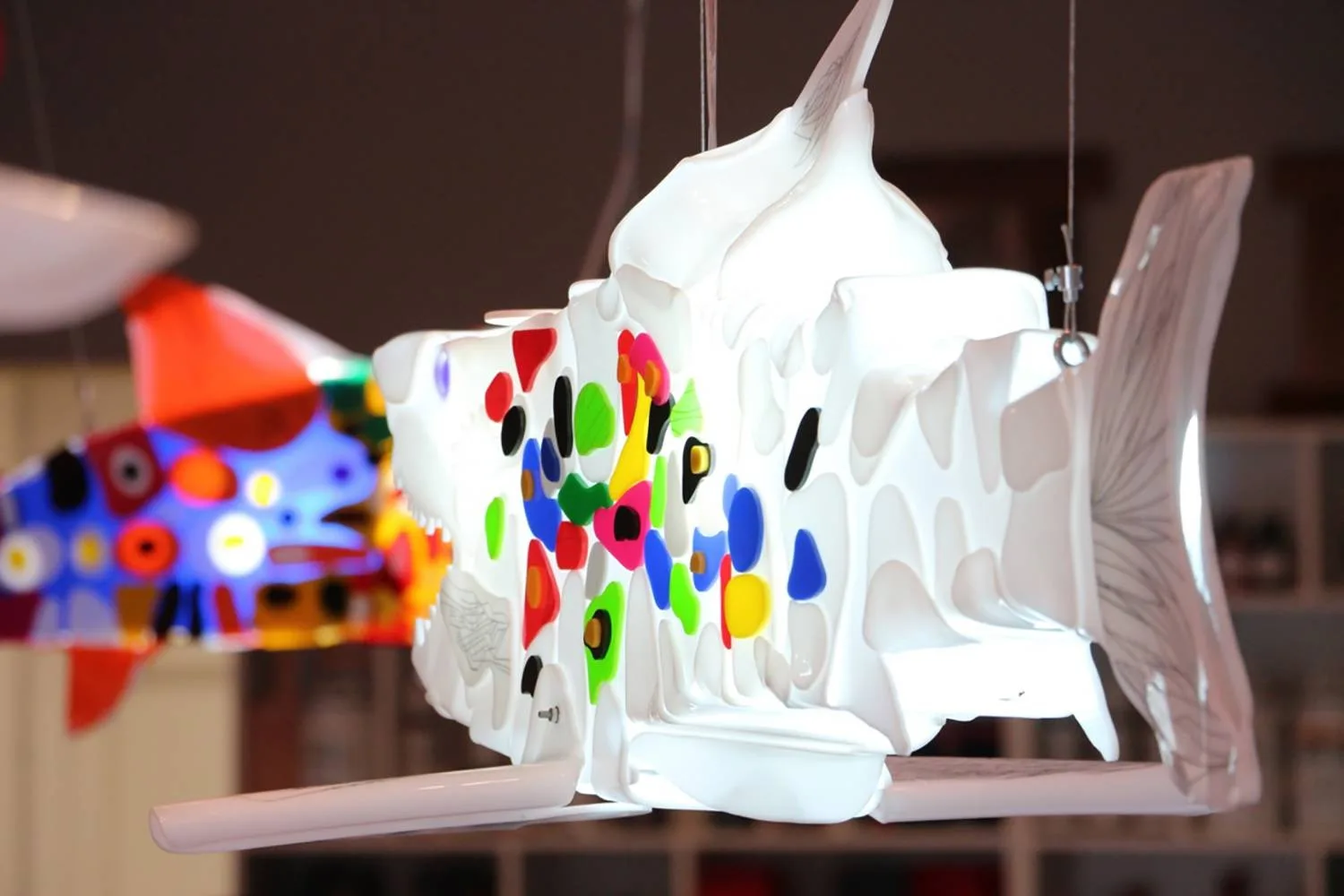 Constant movement is a light sculpture made by Marko Gavrilovic.