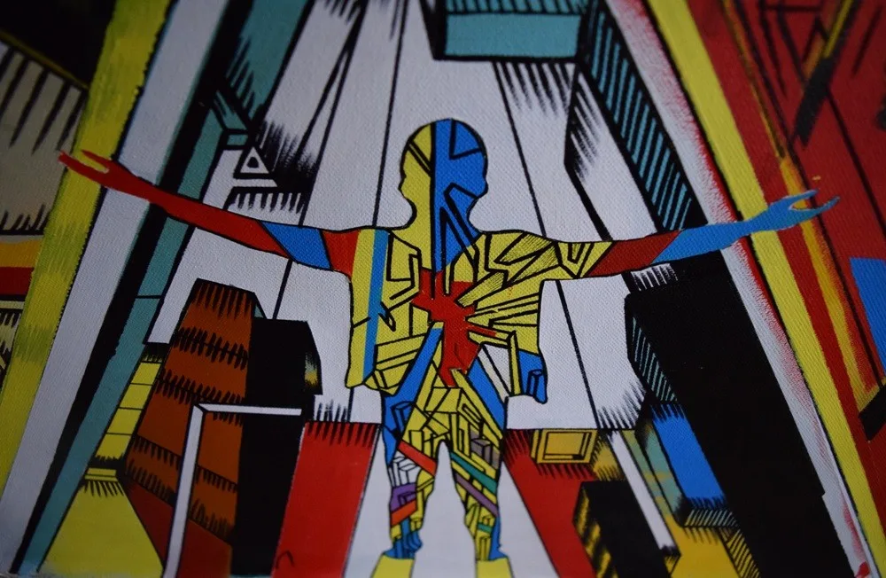 Marko Gavrilovic painting details