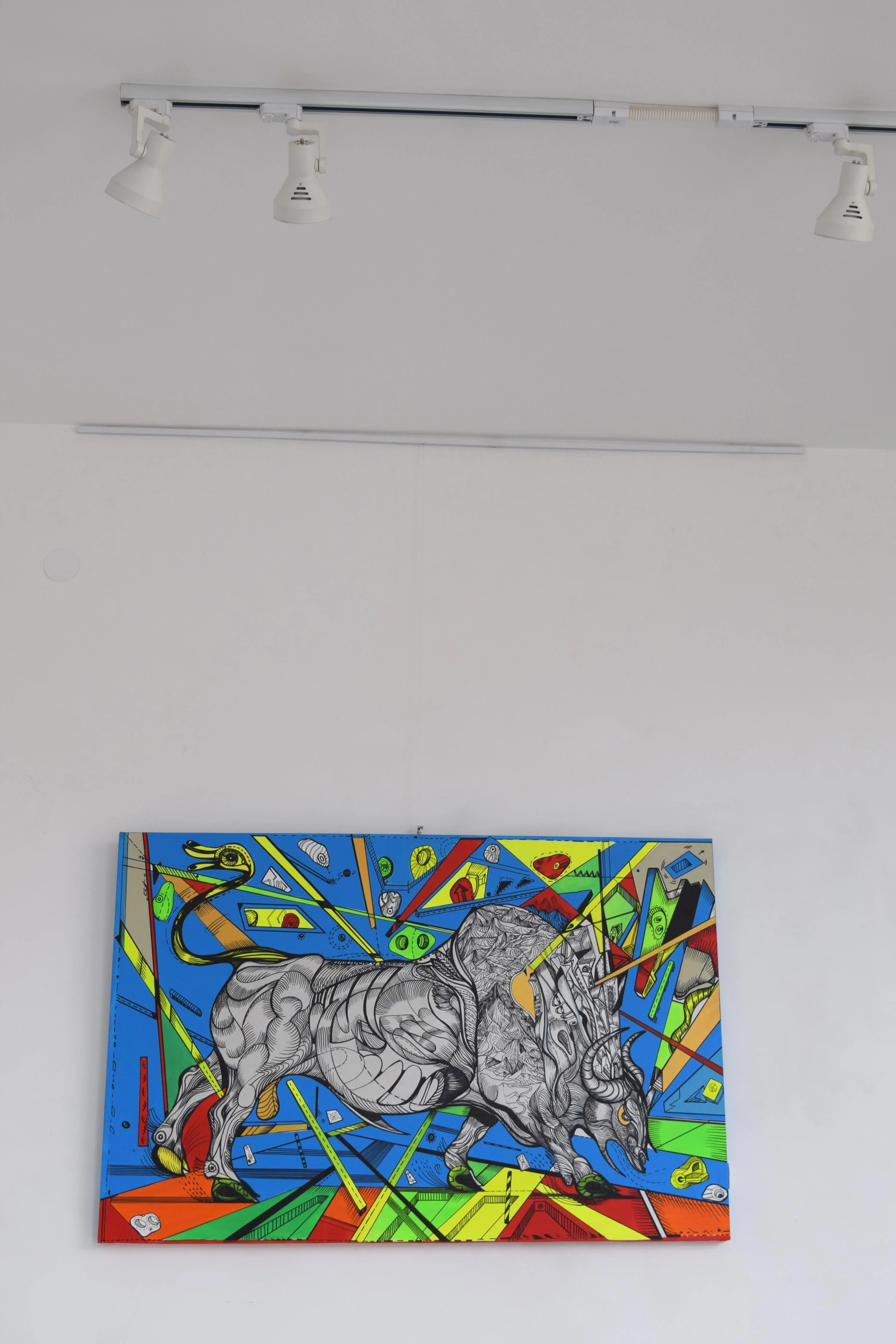 Green Line, gallery view