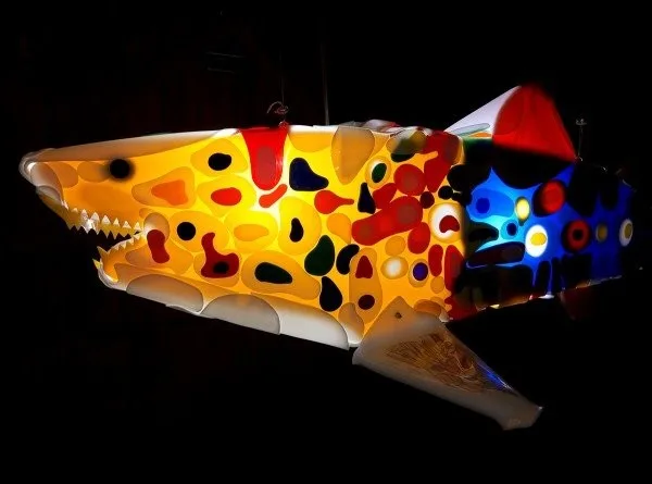 Renegade is a sculpture from shark sculptures series