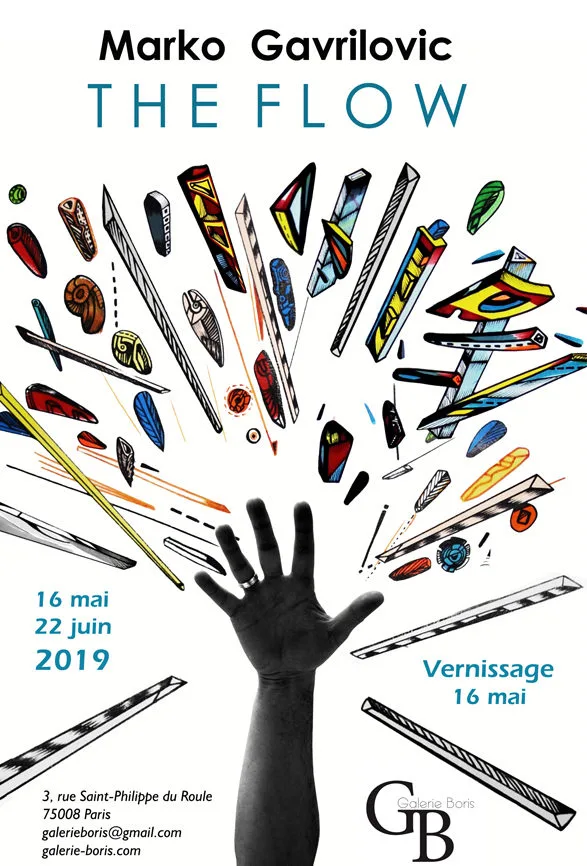 "The Flow" exhibition Marko Gavrilovic, Galerie Boris