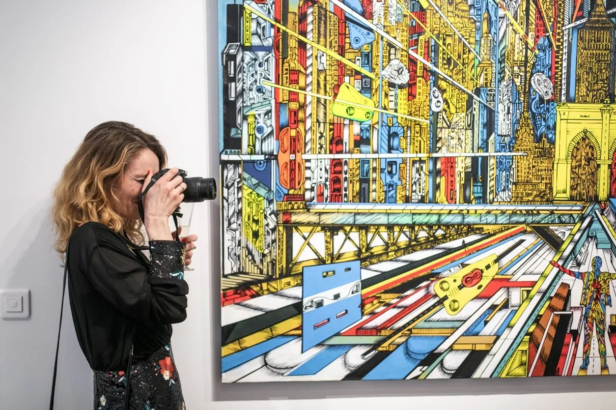 urban city paintings, ivana ivka