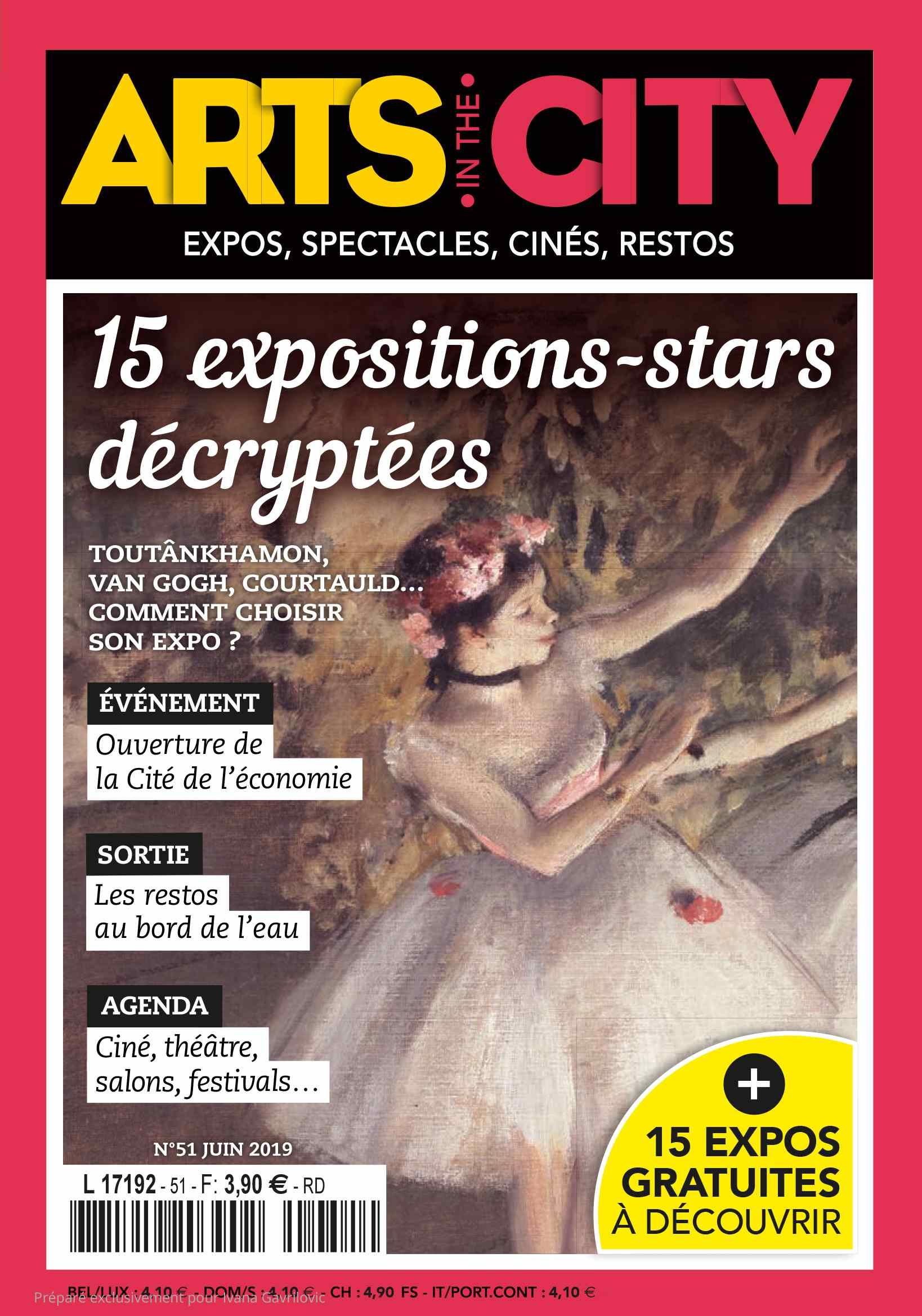 Arts in the City 51, cover