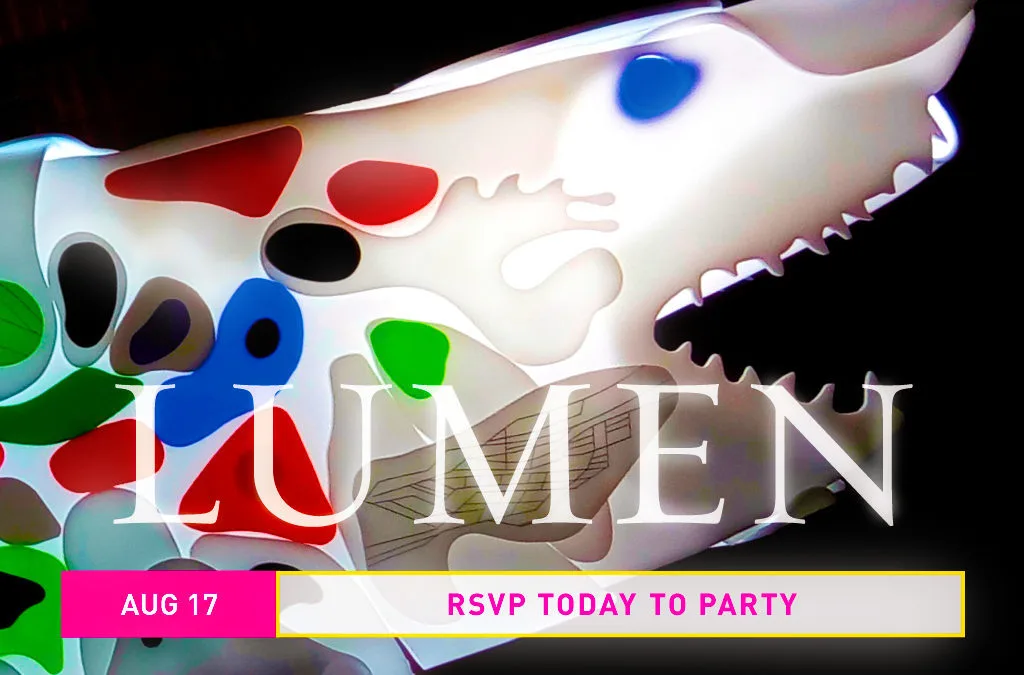 LUMEN-Mash-Gallery-Light-Exhibition-Shark sculpture by Marko Gavrilovic