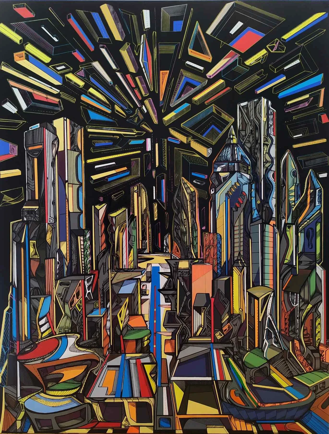 Urban city series by Marko Gavrilovic