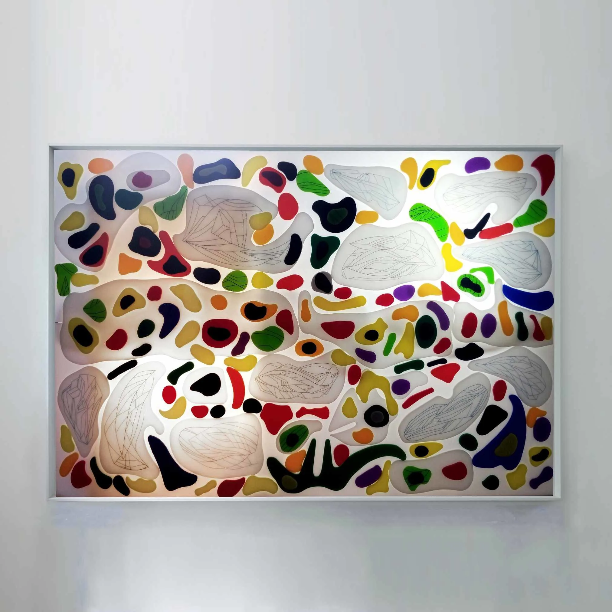 light installation, light sculpture, light panel, marko gavrilovic, sculptor of light