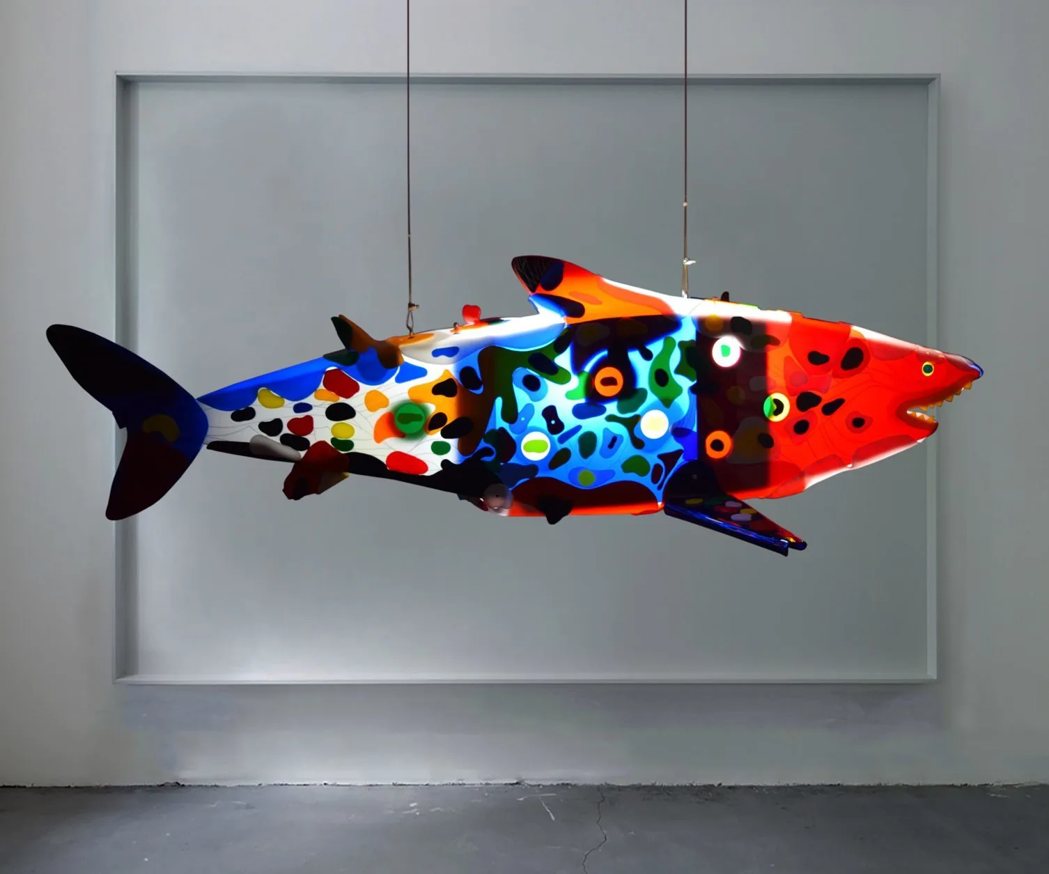 shark sculpture ocean renegade by marko gavrilovic, sculptoroflight