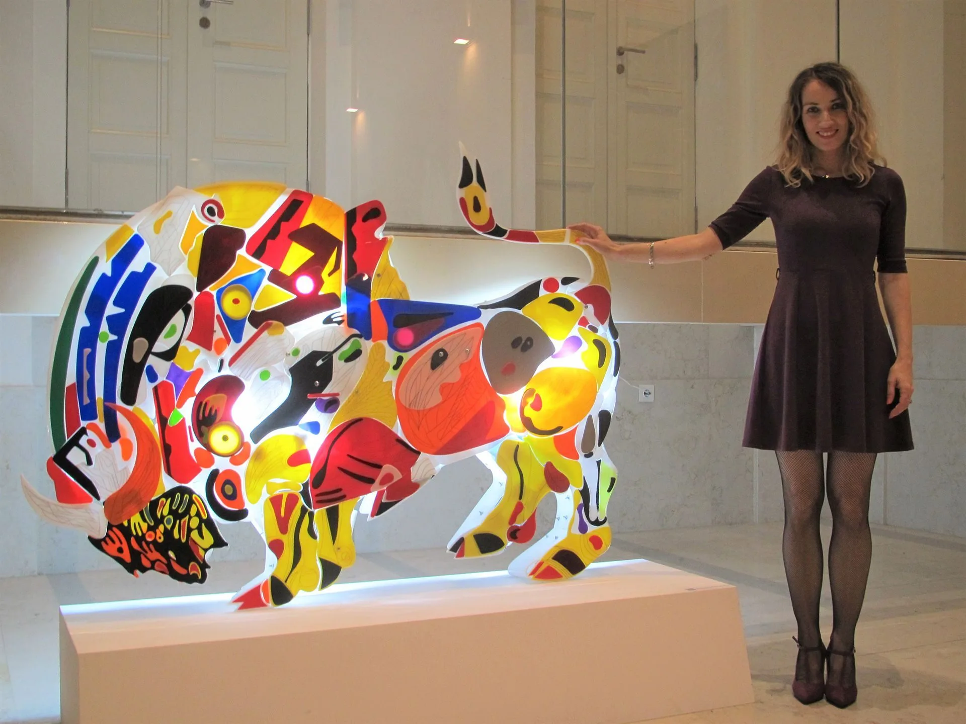 Ivana Ivka Exhibition Infinity Kinoteka, Belgrade