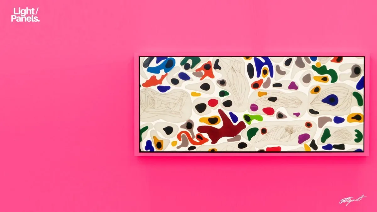 Light panel series by artist Marko Gavrilovic